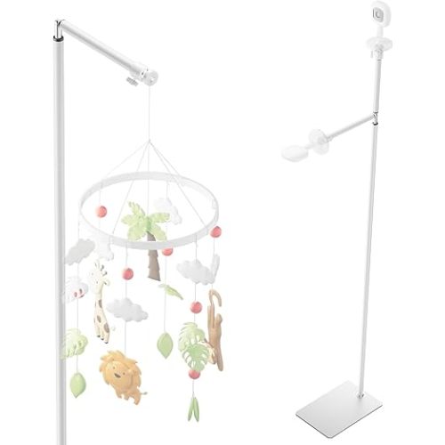 Floor Stand Suitable for Nanit Baby Monitor, Holder Mount with Adjustable Height and Stable Base (Camera not Included)