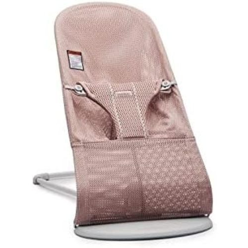 BabyBjörn Bouncer Bliss, Mesh, Dusty Pink