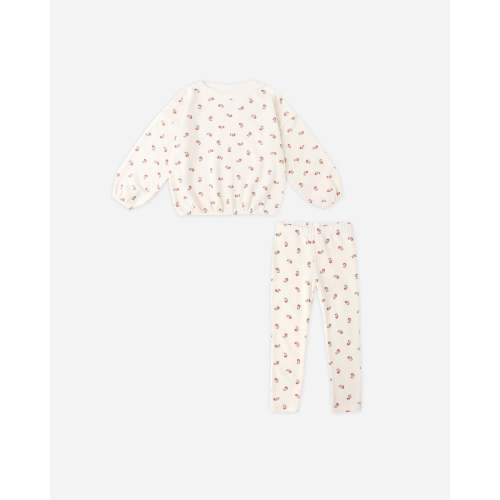 Spongey Knit Set || Ruby Ditsy – Rylee + Cru