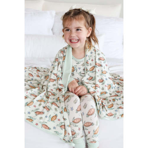 Double Sided Bamboo Blanket | Turtley Rad
