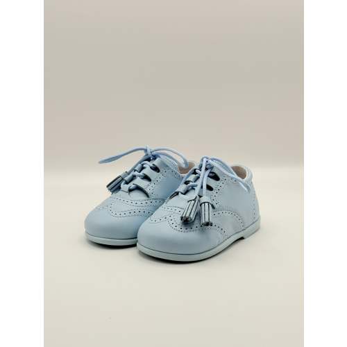 Lace-Up Shoes Baby Blue