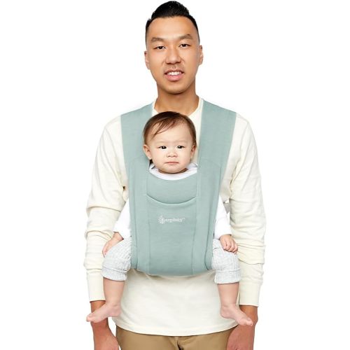 Ergobaby Embrace Baby Carrier Newborn to Toddler - Jade Green