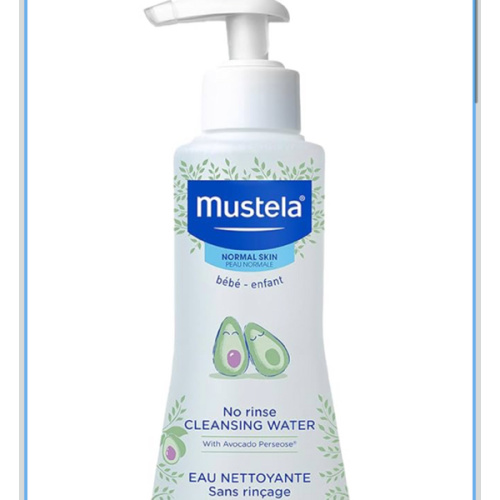Mustela No-Rinse Micellar Cleansing Water for Babies - Made with Natural Avocado Perseose & Aloe Vera - Safely Cleans Baby's Face, Hands & Diaper Area - 1 or 2-Pack - Various Sizes