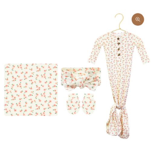 Lottie Newborn Headband Bundle (Gown)