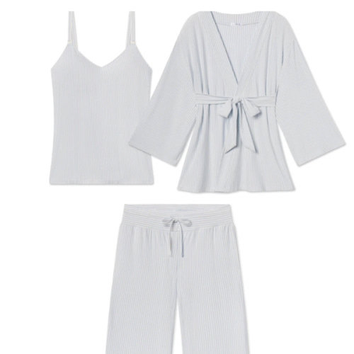 LAKE | Women | DreamModal Pajamas | Fog Maternity Kimono Bundle