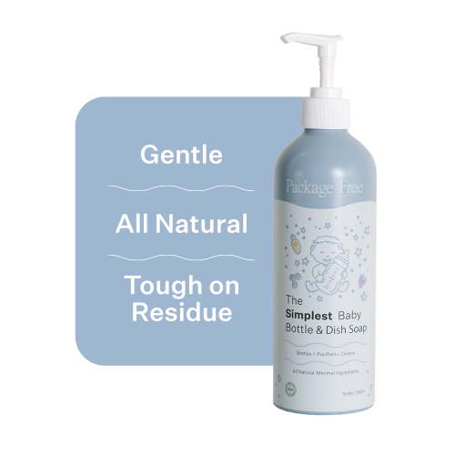 Package Free The Simplest Baby Bottle & Dish Soap by Package Free, Unscented, 16 fl oz