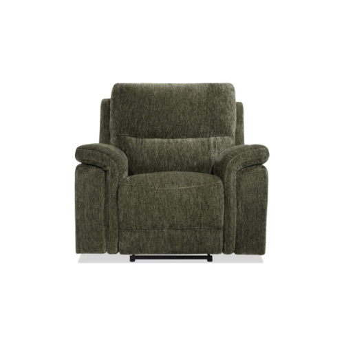Renegade Green Power Recliner with USB Port