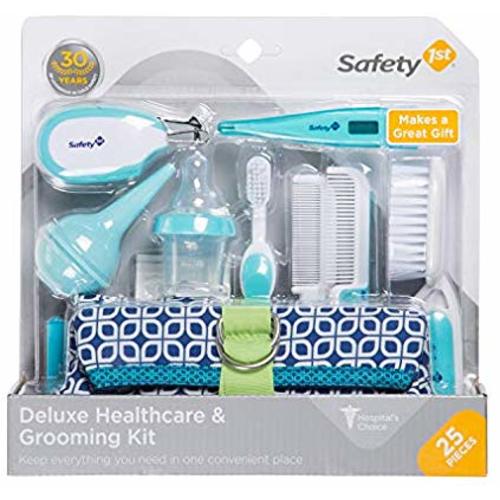 Safety 1st Deluxe 25-Piece Baby Healthcare and Grooming Kit (Arctic Blue)