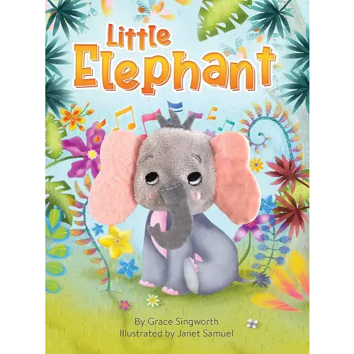 Little Elephant - Finger Puppet Board Book - Novelty