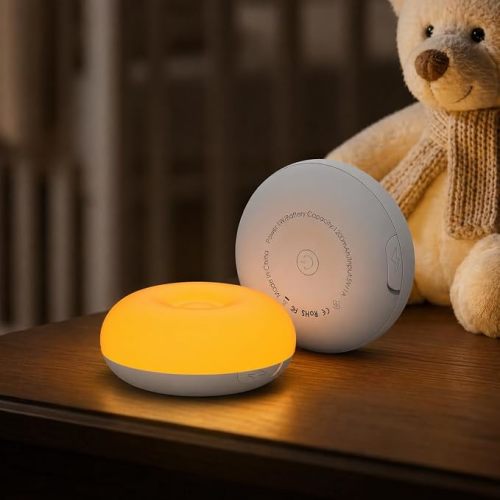 Bakzon Baby Night Light, Nursery Egg Light with Upgraded Flip Design