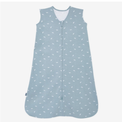 Blue Bird Print Cotton Sleep Sack |Small | HALO