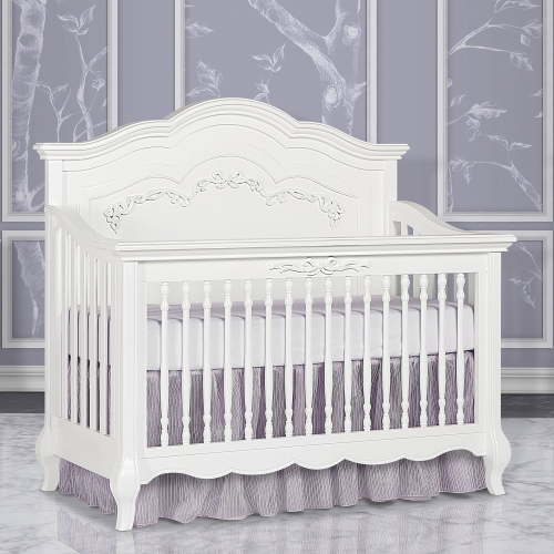 Evolur Aurora 5-in-1 Convertible Crib, Choose Color