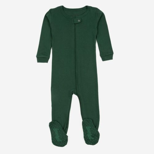 Leveret Footed Cotton Pajamas
