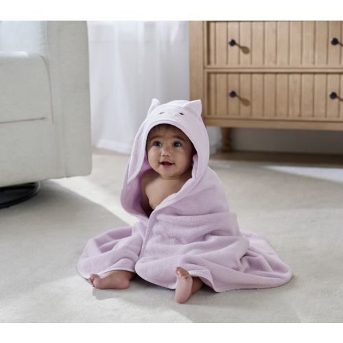 Super Soft Animal Baby Hooded Towel & Washcloth Set Collection