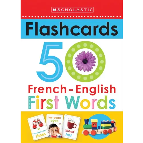 Scholastic Early Learners: Flashcards French-English 50 First Words