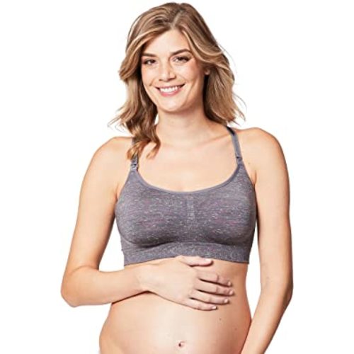 Cake Maternity Cotton Candy Wirefree Nursing Bra for Breastfeeding, Seamless Maternity Sleep Bra