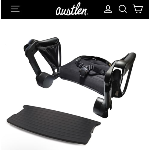 Sit+Stand - jump seat + platform rider