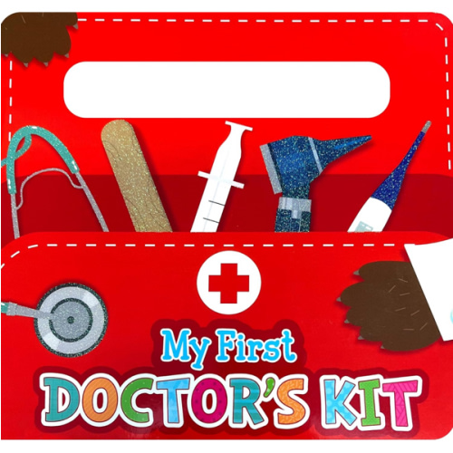 My First Doctor's Kit - Children's Sensory Touch and Feel Board Book with Handle (Touch & Feel Sensory Board Books for Baby & Toddler Time)