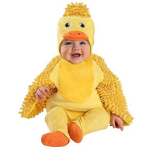 Baby Fuzzy Duckling Belly Costume