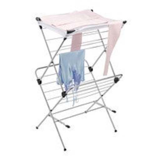 Polder 2-Tier Mesh-Top Clothes Drying Rack