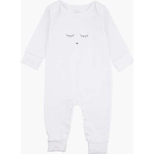 Sleeping Cutie Coverall White - Livly | Maisonette