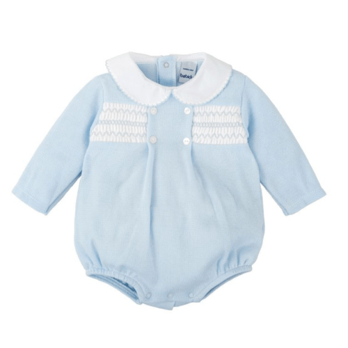 Long Sleeve Pelele Smocked Bubble
