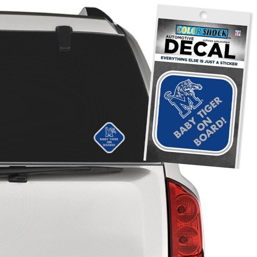 Memphis Tigers Baby Tiger on Board Decal