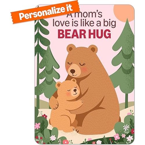 Amazon Custom eGreetings - Mama Bear Hug - Customize Your Design, Personalize Your Text, Upload Photo/Logo (Digital Delivery) - Mama Bear Hug