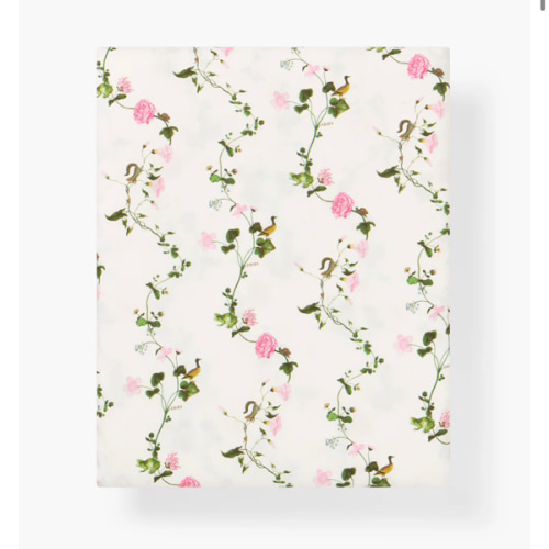 The Crib Sheet - Pink Pond Floral – Hill House Home