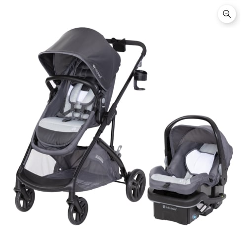 Baby Trend Sonar Switch Sistema de Viaje Modular 6 en 1 con (con ez-liftTM PLUS), Nube Del Desierto, Gris