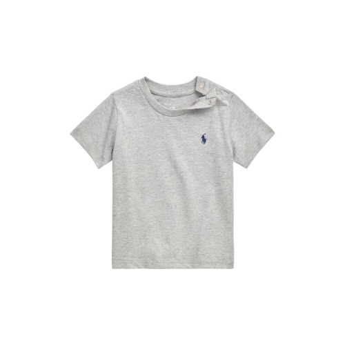 Embroidered Logo Short Sleeve T-Shirt, 6M
