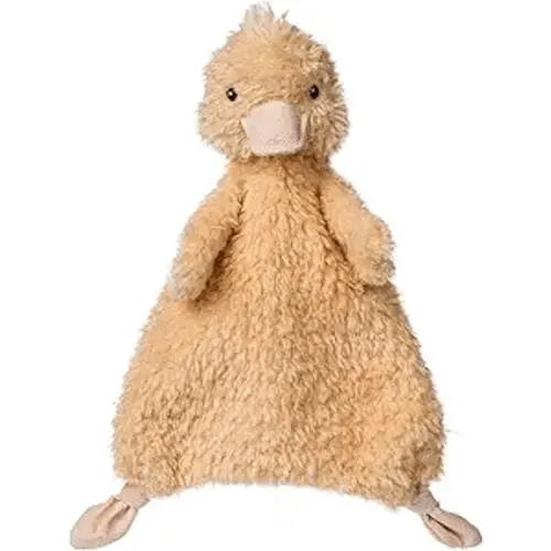 Mary Meyer Lovey for Babies Again Friends Soft Snuggle Toy Made from Recycled Materials, 11-Inches, Duck