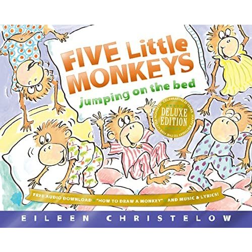 Five Little Monkeys Jumping on the Bed Deluxe Edition (A Five Little Monkeys Story)