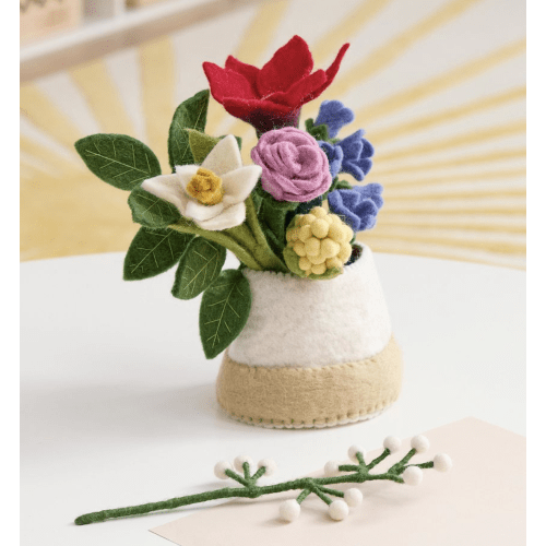 Felt Flower Bouquet Set