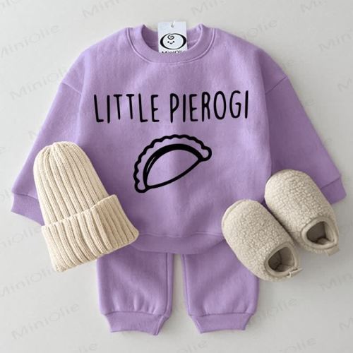 LITTLE PIEROGI Baby 2-piece Purple Set