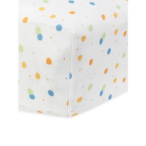 Crib Sheet - Blue Dots