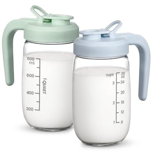 2 Pack Breast Milk Pitcher 32 OZ