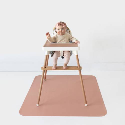 Large Silicone Splat Mat - Pale Terracotta
