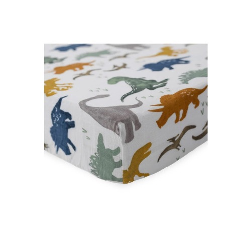 Cotton Muslin Crib Sheet, One Size