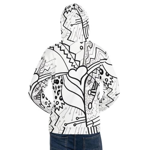 Pop Heart Unisex Hoodie