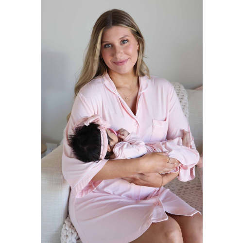 Labor & Delivery Nightgown | Baby Pink
