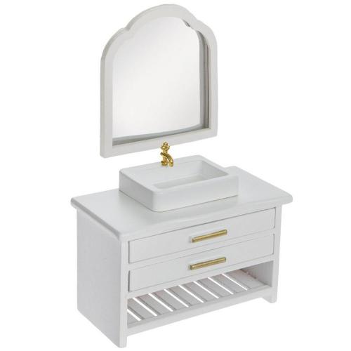 Miniature Vanity With Mirror