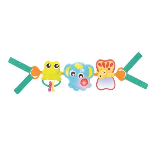 Playgro Travel Trio Musical Pram Tie
