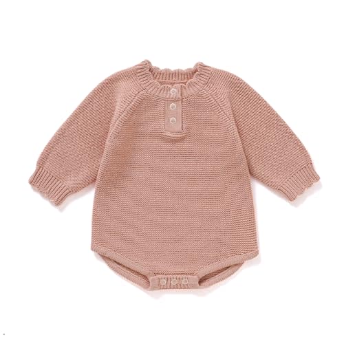 Avibae Cotton Baby Sweater, Long-Sleeve Knit Outfits for Newborns, Warm Infant Fall Winter Clothes