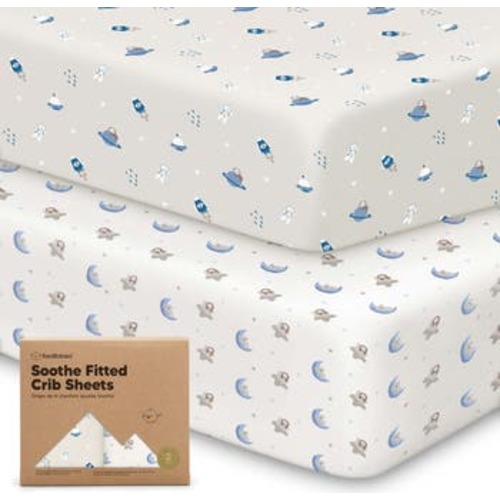 Soothe Fitted Crib Sheet