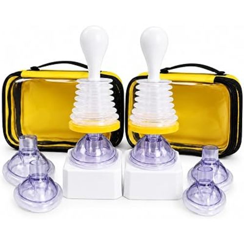 Life Vac Portable Suction Rescue Device Travel Kit 2 Pack