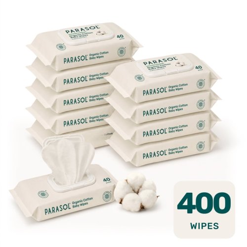 100% Organic Cotton Baby Wipes With Hydra Vitamin B5™