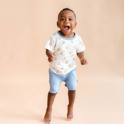 Toddler Basic Tee in Teddy Bear