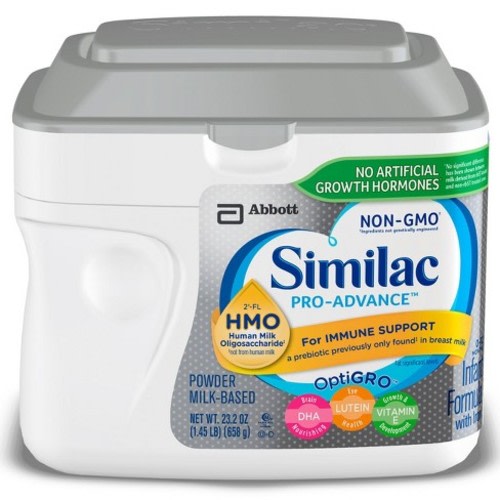 Similac Pro-Advance (HMO) Non-GMO Infant Formula Powder - 23.2oz