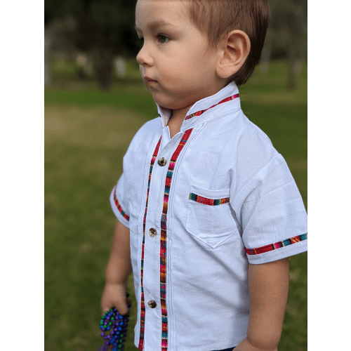 Dad and Son matching guayabera – MEXICANITA-HANDMADE